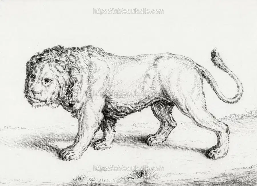 Lion by Jean Bernard apercu