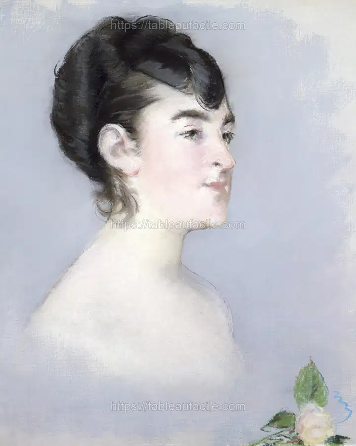 Mademoiselle Isabelle Lemonnier (1857–1926), (1879–82)  by Édouard Manet apercu
