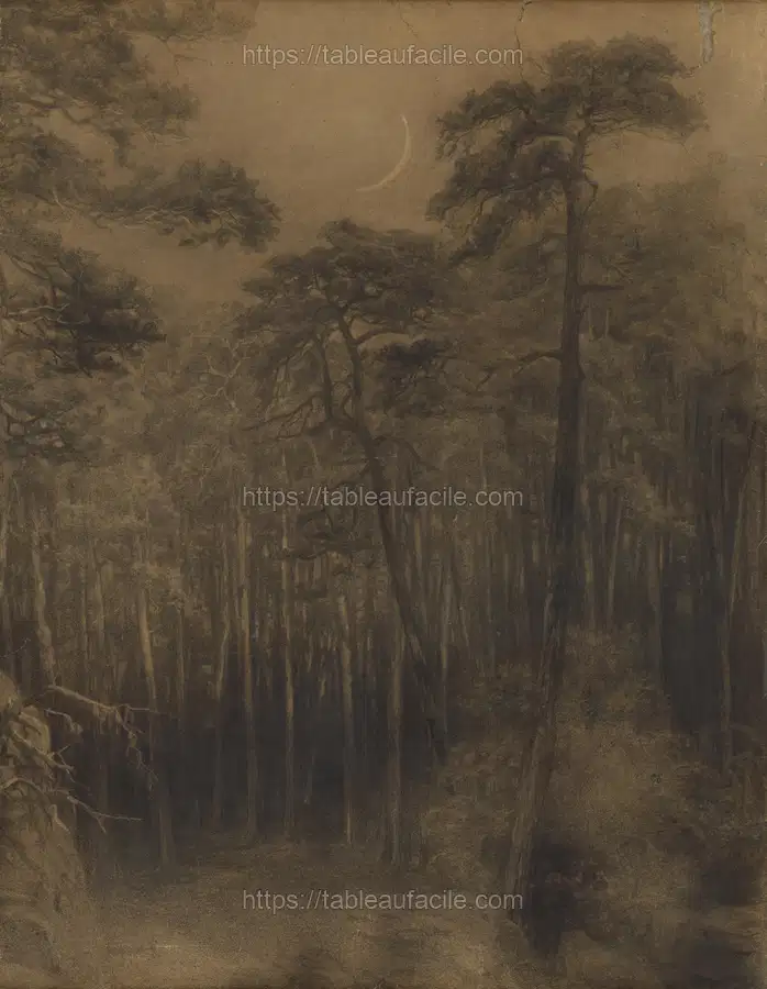 Pine forest apercu