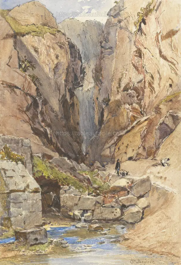 The Castalian Spring, Delphi apercu